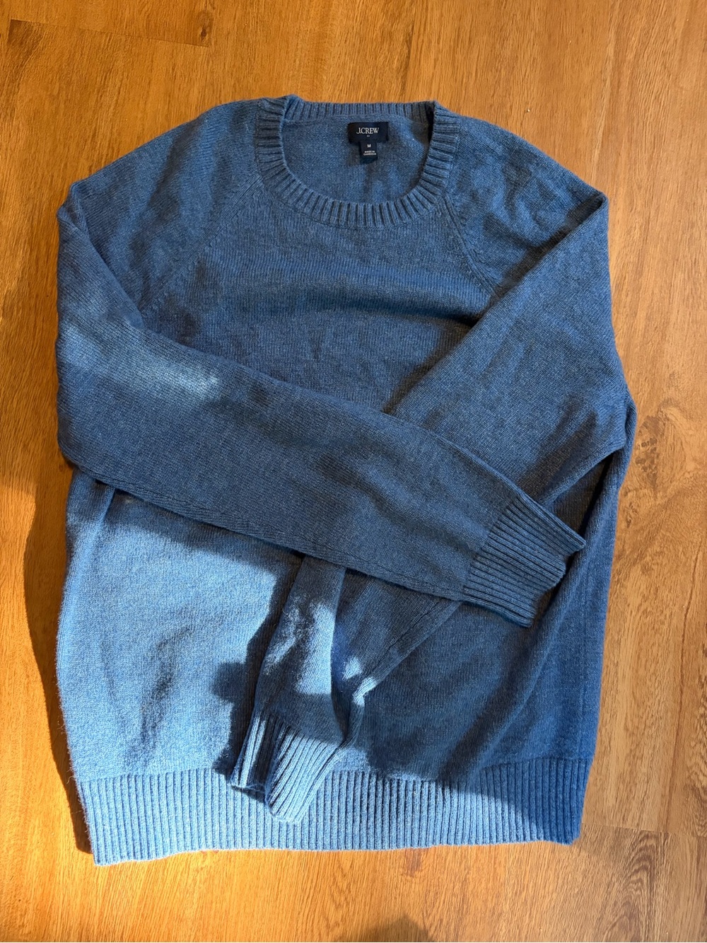 J. Crew Men’s Slate Blue Crewneck Sweater